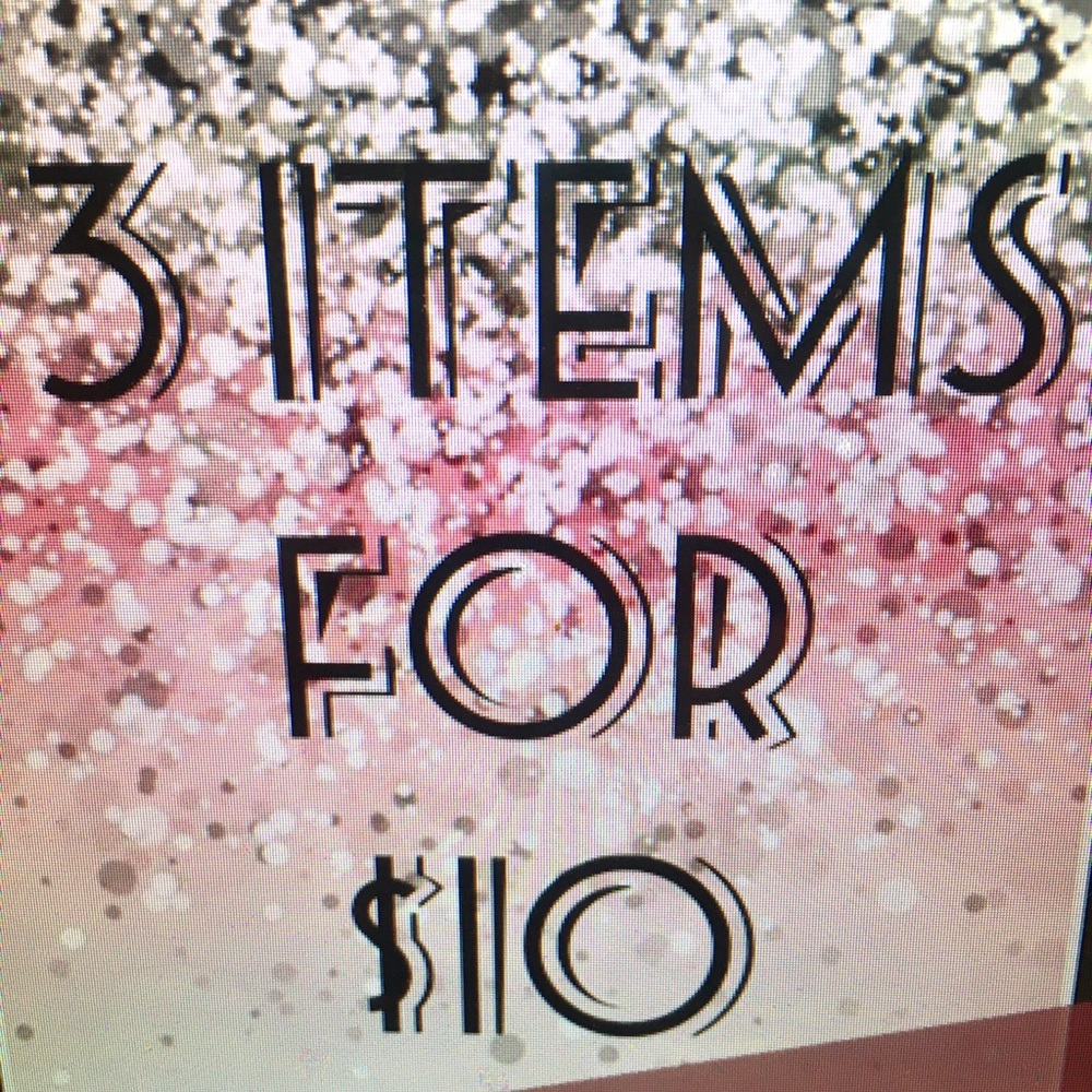 Any 3 items $9 or less